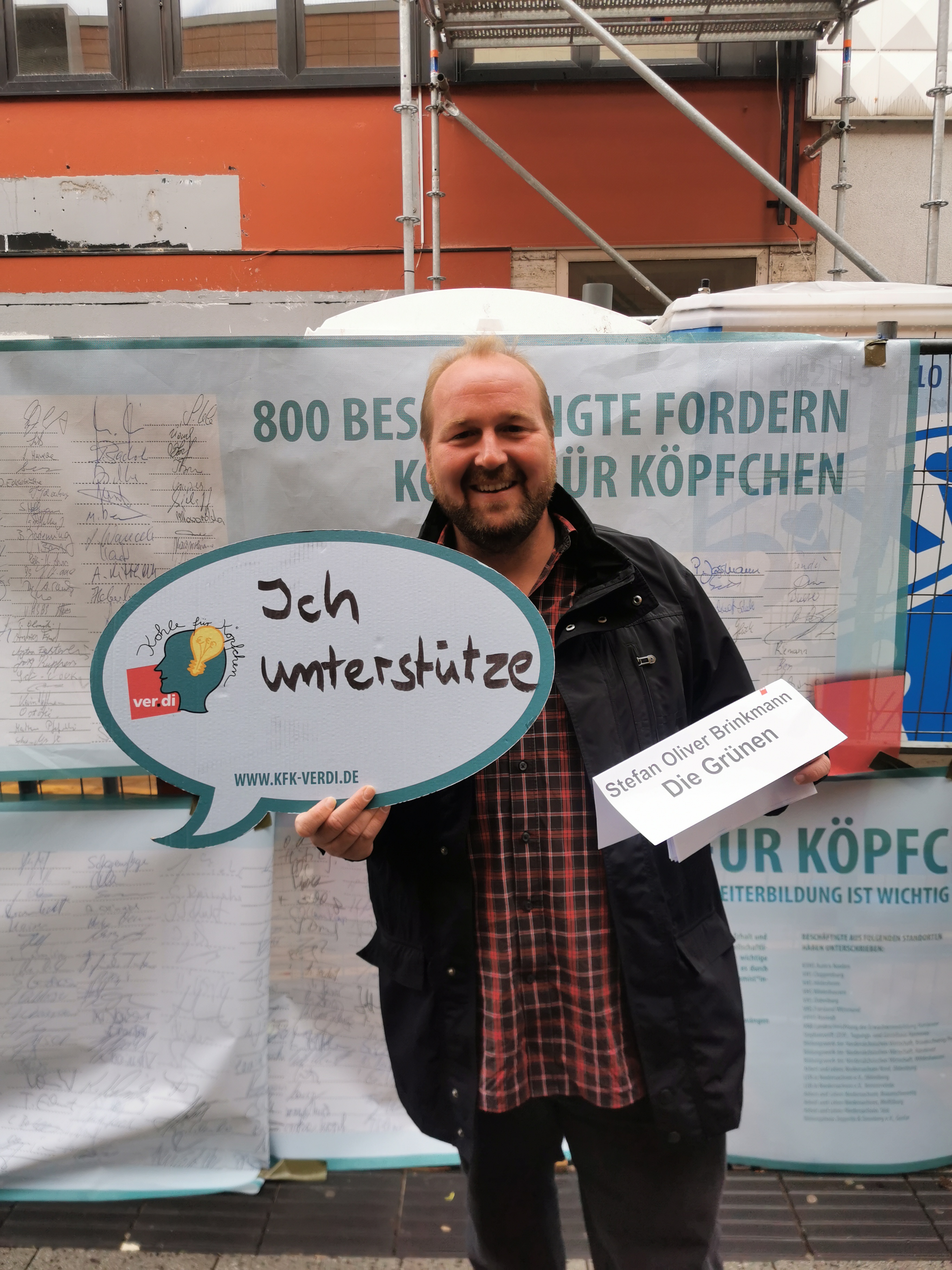 Stefan Brinkmann, Grüne